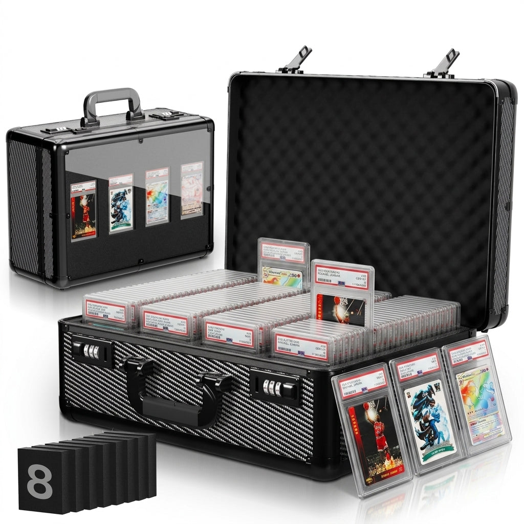 Display Carbon Fiber Slab Case (160 Slab Capacity)