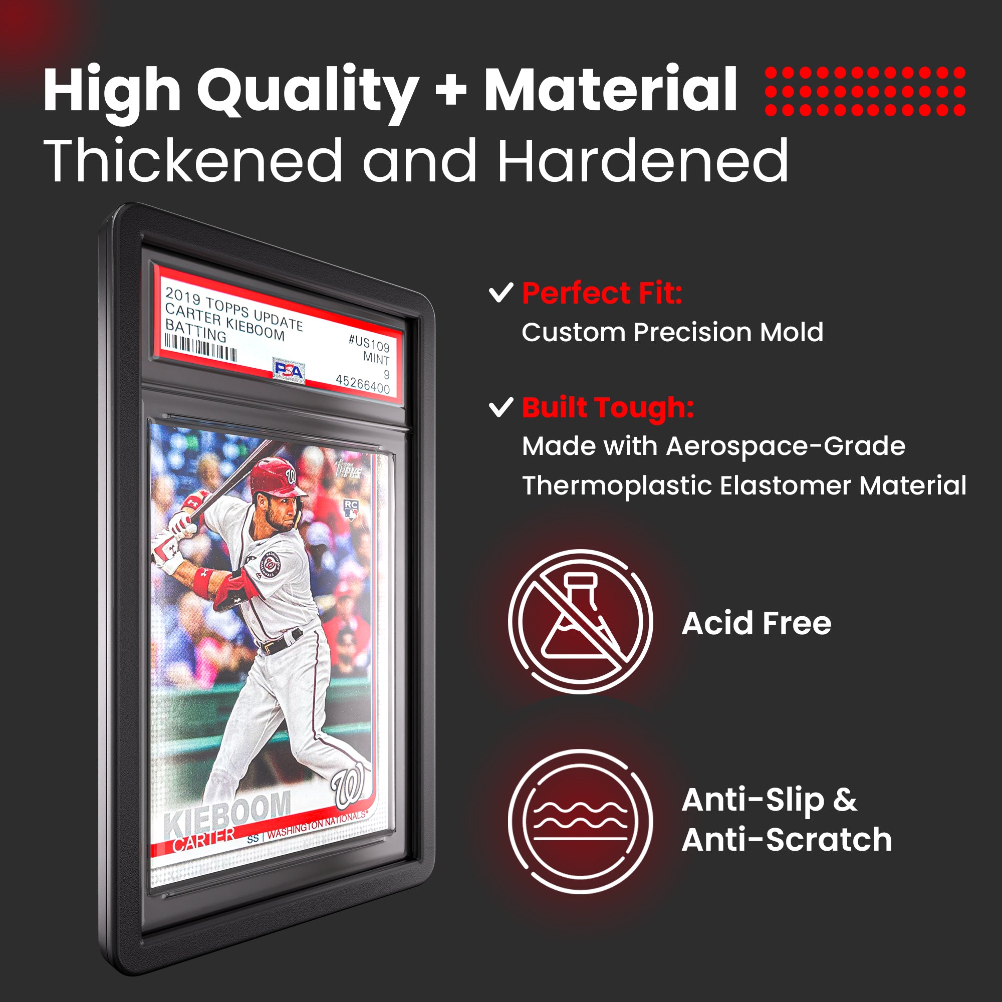 10PK PSA Slab Bumpers Multicolor