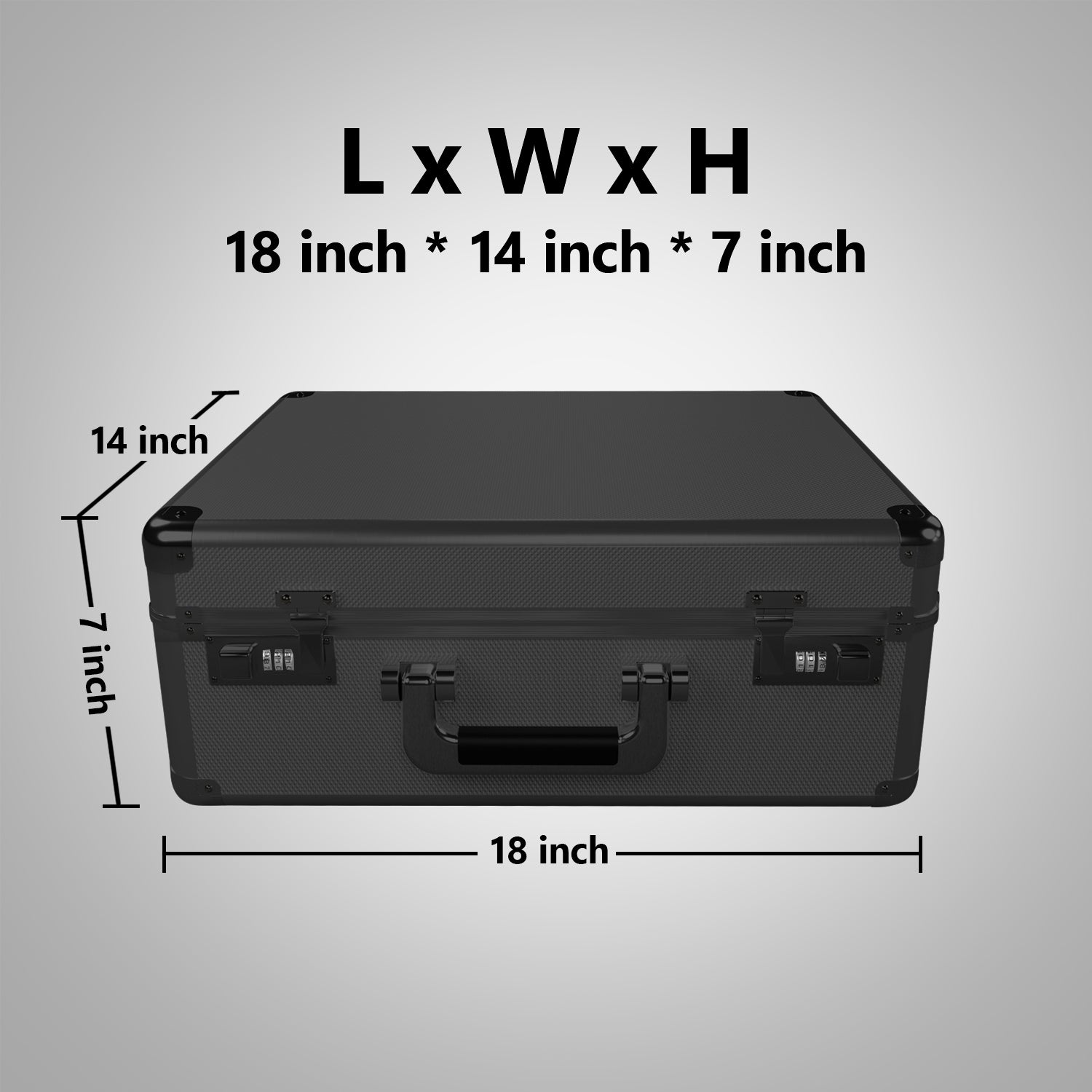 Black Graded Card Case (Large) - 160 Graded Slab Capacity